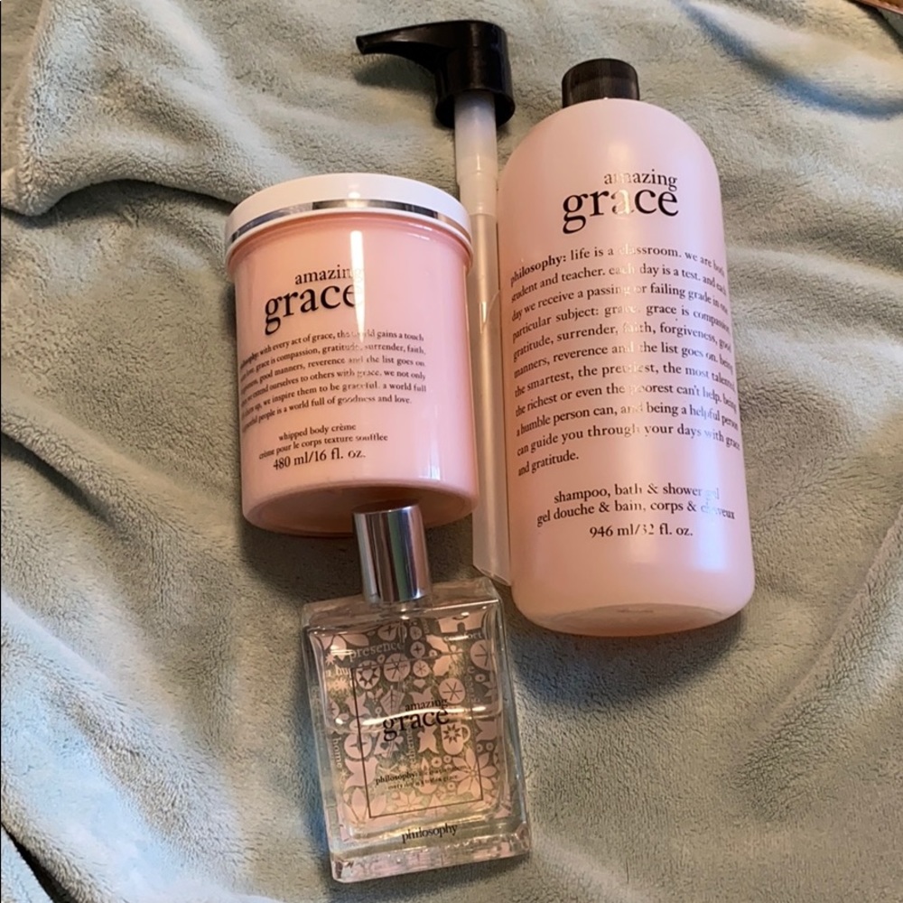 NWOT Philosophy Amazing Grace Set